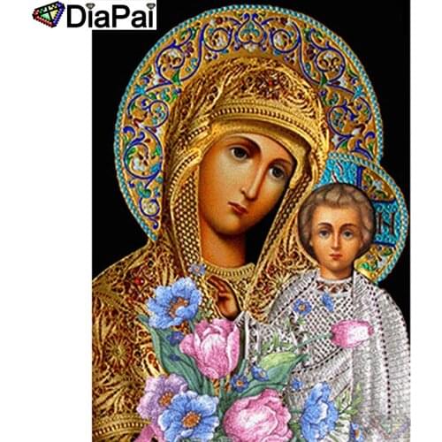 DIAPAI 5D DIY Diamond Painting 100% Full Square/Round Drill "Religious figure" Diamond Embroidery Cross Stitch 3D Decor A22413