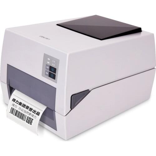 DL-820T Bar Code Printer Thermal Transfer Printer with Self-adhesive for Electronic Single Copper Label Paper Office Supplies