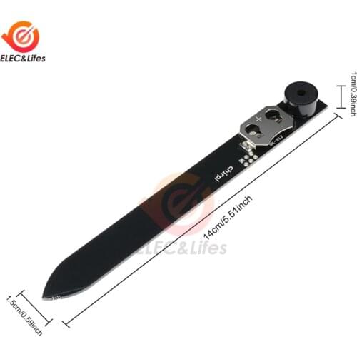 3V Plant Soil Hygrometer Watering Alarm Alerter Hygrometer Humidity Moisture Sensor Board Soil CJMCU Sensor Module 140*15mm