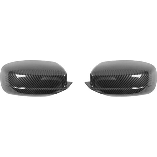 For Charger Side Door Rearview Mirror Cover Decoration Trim for Dodge Charger 2010-2020 ABS
