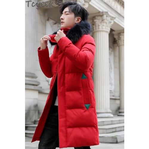 Jacket Winter Men Clothing Streetwear Down Cotton Coat Man Thick Warm Big Fur Hooded Parkas Ropa De Hombre Hiver 888877