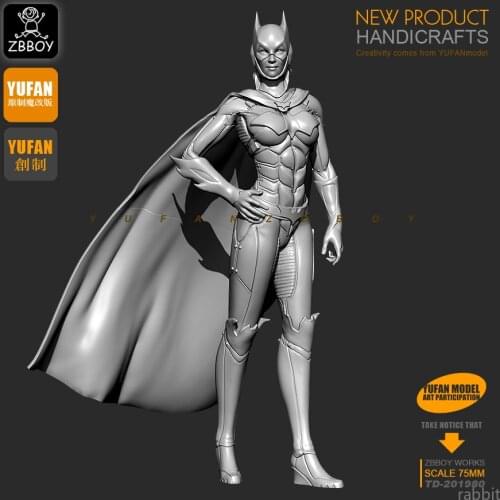 1 / 24 Resin figures Kits Soldier Model self-assembled 75MM TD-201980