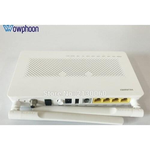 New ONU Huawei Echolife HG8247H5 GPON ONT 1GE+3FE+2TEL+WIFI+CATV 4 ports catv onu gpon fiberhome