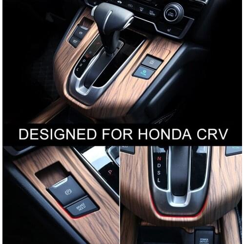 Peach Wood Grain Accessories For 2021 Honda CR-V 2017 2018 2019 2020 Interior Mouldings 2020 Honda Breeze