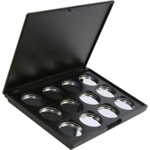 Empty Magnetic Palette Cosmetics Eyeshadow Holder Pan Eyebrow Powder Makeup Case for DIY, Custom Palette for Depotting