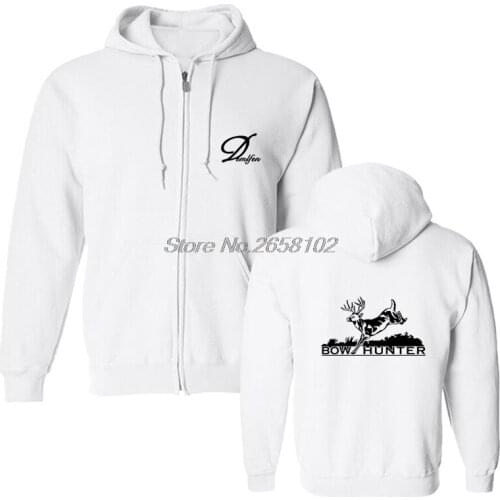 Hunt Bow Deer Hunter Hunt Club Hoodies Casual Men Cotton sweatshirt Male Fleece Shirt Cool Coat Top Streetwear Fitness