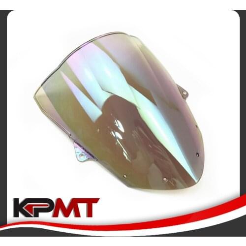 For Kawasaki Ninja ZX6R 636 09-19 ZX-6R ZX10R 08-10 Wind Deflectors screen ZX 6R zx 10R Windshield WindScreen Double Bubble