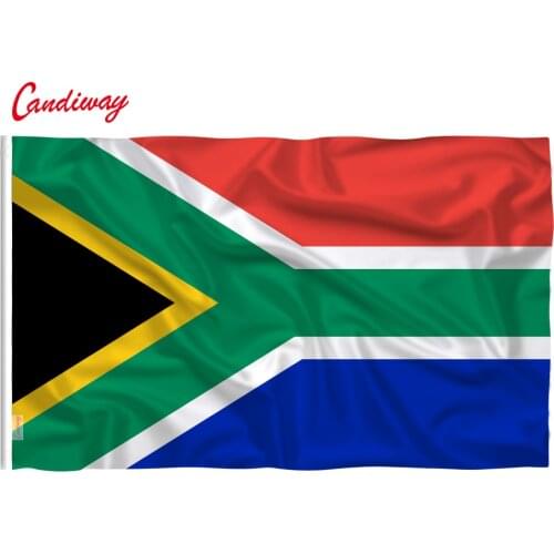 South African Flag 3x5feet Republic of S Africa RSA Pretoria Cape Town Mandela rainbow flag Decoration New NN062