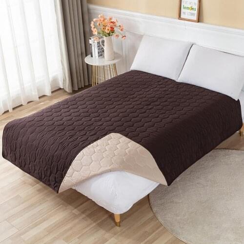 Mattress Protector Eco-friendly Wear Resistant Waterproof Cloth Thickened Mattress Protective Mat for Home