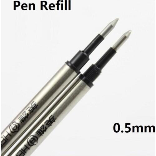 0.5mm Pen Refill Black Rollerball Signing Pen Refill 10 Pcs/Lot