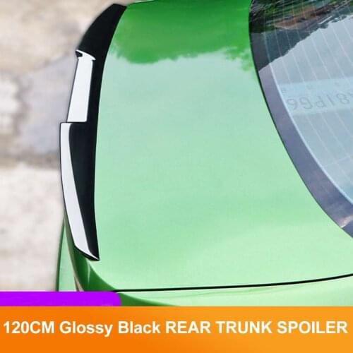1.2M M3/M4/P Style Universal Car Racing Rear Trunk Tail Spoilers Wing Air Deflector Spoiler Decoration Car Modified Accessories