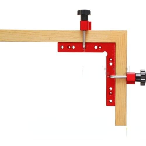 12/14cm Woodworking Right Angle Positioning Clamps Auxiliary Positioner Corner Clamping Tools Aluminium Alloy Corner Ruler