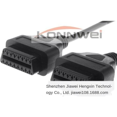 16pinelm327 one minute two male to female extension line Bluetooth OBD2 extension line ELM327 Bluetooth diagnostic line