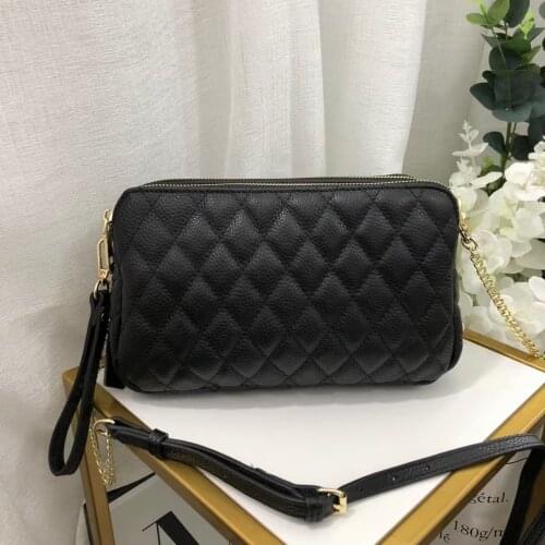 2021 New Design Small Square Bag Fashion Leather Crossbody Bag Exquisite Female Retro One-Shoulder Bag For Woman