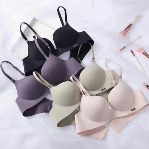 Women push up Bra Bralette Seamless Brassiere Wireless Sports Vest Women Underwear Padded Bra