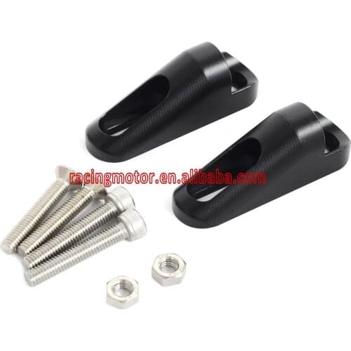 Motorcycle Parts Mirror Adapter for Kawasaki Ninja 300 2012-2016 ZX6R ZX-6R 2009 - 2015 2010 2011 2012 2013 2014 ZX 6R NEW