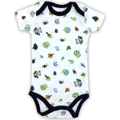 Baby Bodysuits Boy Baby Clothes Summer Infant Short Sleeve Jumpsuit Body for Babies Newborns Cotton Baby Clothes