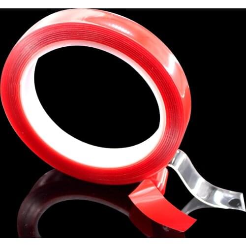 Double Sided Adhesive Tape Transparent And Traceless High Viscosity Ultra-thin High Temperature Resistant 6/8/10/12/15/20MM