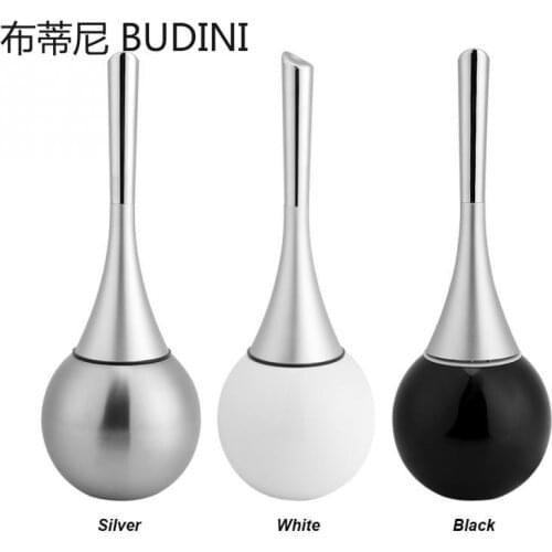 Toilet Brush Creative Bathroom Toilet Scrub Cleaning Brush Holder Set with Stainless Steel Base Universal Wc Accessories