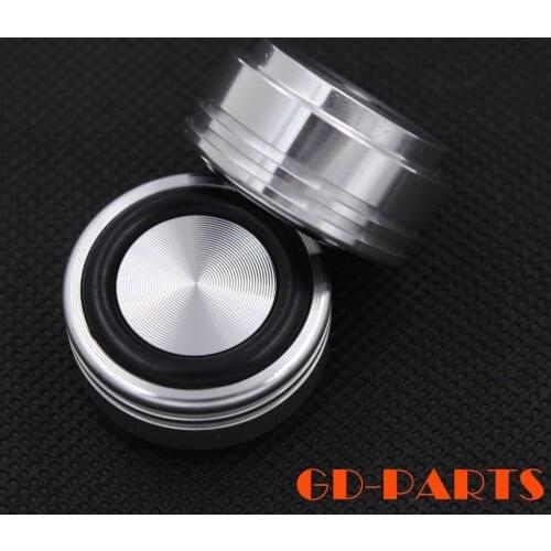 GD-PARTS 29x15mm Solid Aluminum Isolation Stand Base Feet Pad Mat For Amplifier Turntable Radio Speaker DAC CD Player Bed x4pcs