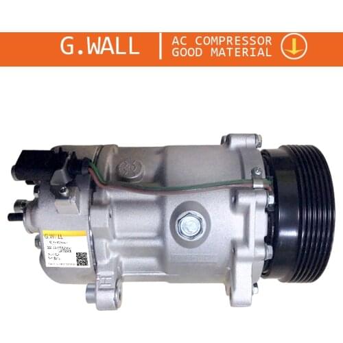 SD7V16 7V16 AC Compressor For AUDI A3 TT For Skoda Octavia For V W Golf Polo Bora Caddy New Beetle Seat 1J0820803F