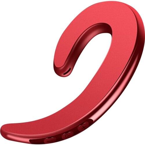 Bone Conduction Wireless Earphones with Microphone Sport Driving Earbuds Over The Ear Headset Stereo Headset Bluetooth Ear Hook