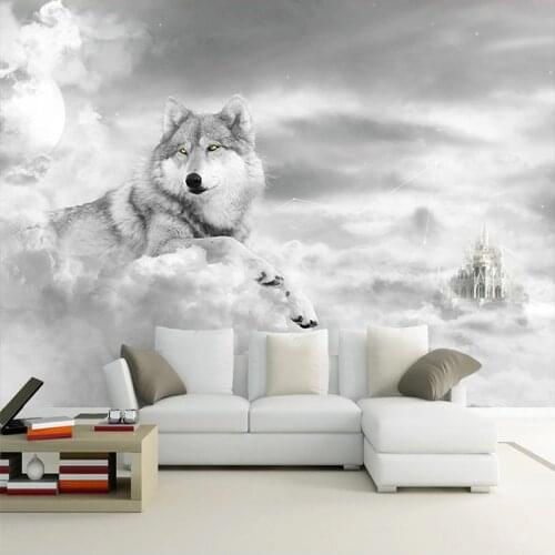 Dropship Custom 3D Wall Murals Nordic Wallpaper Modern Art Mural Living Room Bedroom Decor Restaurant Black and White Wallpaper