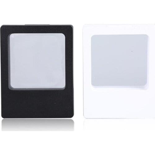 PET Membrane Acrylic Jewelry Suspended Display Stand Holder Case With Base Gifts F20173875