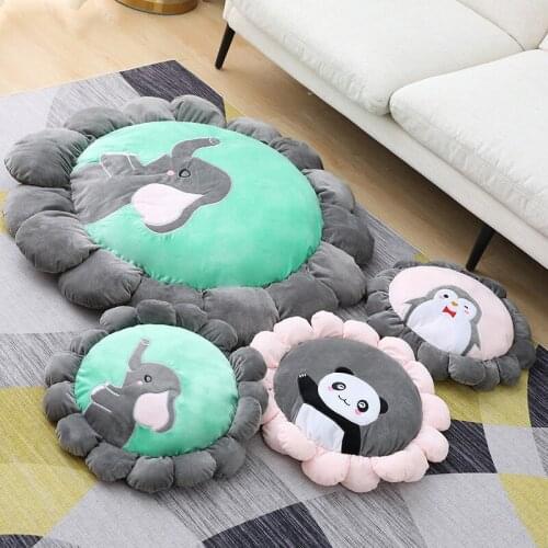 Sun Flower Animals Plush Toy Soft Stuffed Doll Cushion Floor Mat Home Room Car Shop Restaurant Decor Girlfriends Birthday Gift