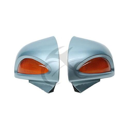 For R1100RT R1150RT R1100 RT R1150 RT Silver Blue Rear mirrors Turn signal
