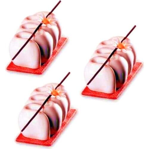 SHENHONG New Valentines day Wedding Decoration Cake Mold For Baking Love Dessert Art Mousse Silicone 3D Mould Silikonowe Moule