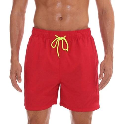 Man Running Shorts Jogging Gym Fitness Training Quick Dry Beach Short Pants Male Summer Sports Workout Bottoms Clothing