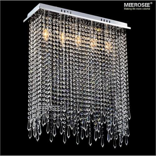 Modern Crystal Ceiling Light Fixture Lustres Lamp with Real K9 crystals High Quality Lighting for Living room Home Luminaires