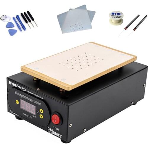 UYUE 948S+ 7 inch LCD Touch Screen Separator Machine Screen Repair Machine Build-in Pump Vacuum Kit For IPhone Samsung Repair