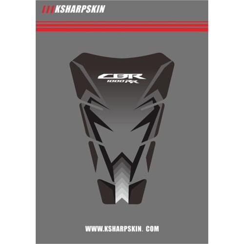 Fuel tank carbon fiber scratch-resistant stickers motorcycle stickers fish bone decals for HONDA CBR1000RR