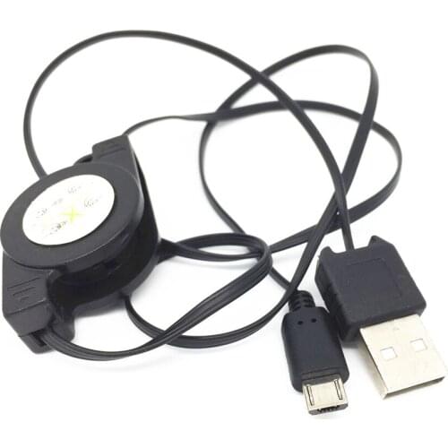 Retractable Micro USB Data Sync Charger Cable for Nokia 6350 6500 6555 6600 6650 6750 6790 7205 7210 7610 7705 7900 8600
