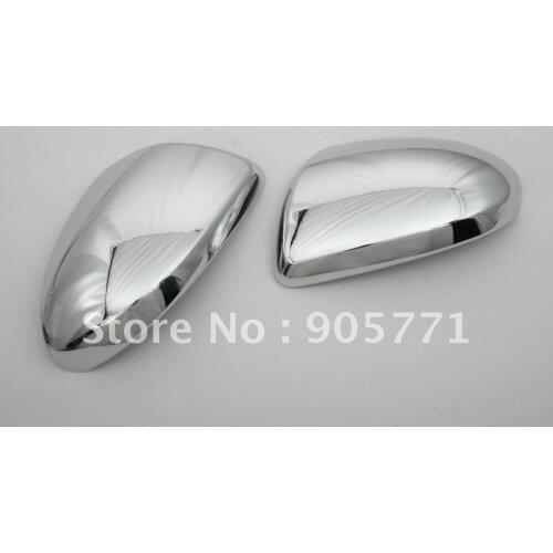 High Quality Chrome Mirror Cover No Cutout Ver for Mazda 3 2010 Up