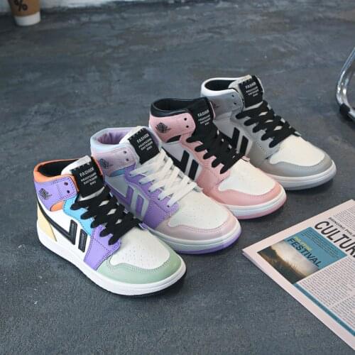 Women Sneakers 2021 Spring Autumn Macarons Medium SB Tennis Shoes Outdoor 1 Breathable Retro Trainers