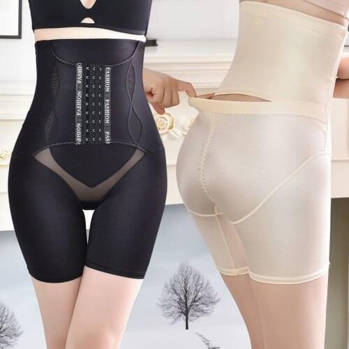Womens Postpartum Strong Waist Trainer Body Tummy Control Back Off Panties Female Slimming Belt Lesbian Bustier Corset Shapers