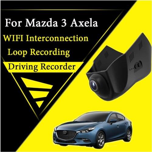 Car WiFi DVR Dash Camera For Mazda 3 Axela BM BN 2013~2018 Driving Video Recorder Road Record