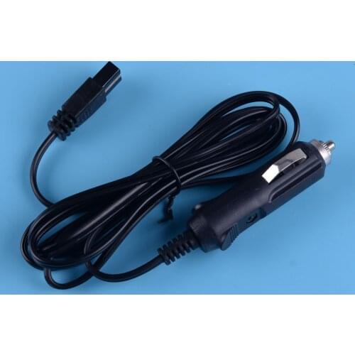 DWCX 12V 10A Fused Car Cooler Box Mini Fridge 2 Pin Cigarette Plug Extension Connection Power Cable Cord Lead