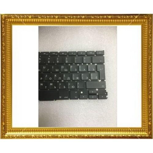 Laptop New A1425 RU Keyboard For Macbook Pro Retina 13'' A1425 RU Russian Keyboard with Big Enter Key MD212 MD213 2012