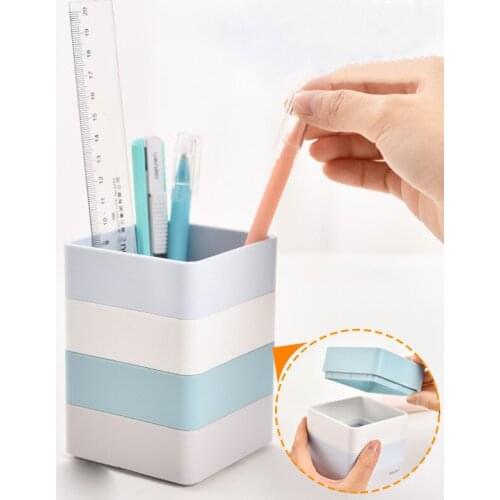 Creative Fashionable Small Fresh And Multifunctional Receipt Box For Pen Holder Students To Use Pen Holder To Create Fashion