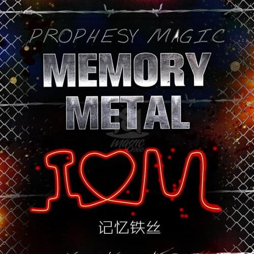 1 pcs /lot Hot sale sihir Memory iron wire I love U - I love you magic tricks magic show close up magic illusion 81204