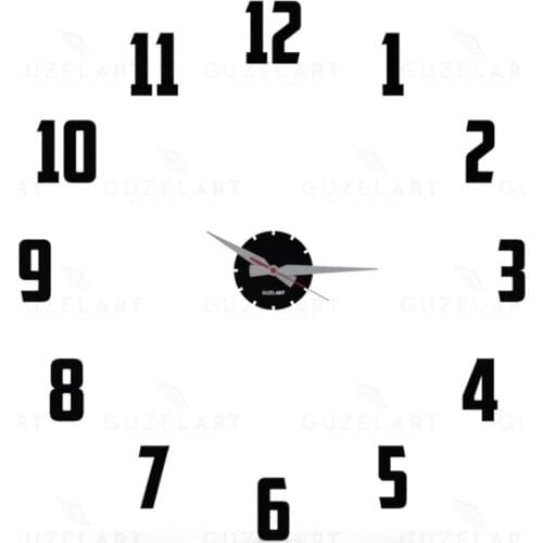 GuzelArt Caph Wall Clock v4 Living room wall clock, Bedroom wall clock, Kitchen Wall Clocks Executive Room Wall Clock