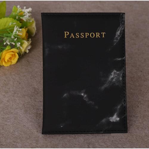 Fashion Women Men Passport Cover Pu Leather Travel ID Credit Card Passport Holder Protect Cover Wallet Purse Bags Pouch