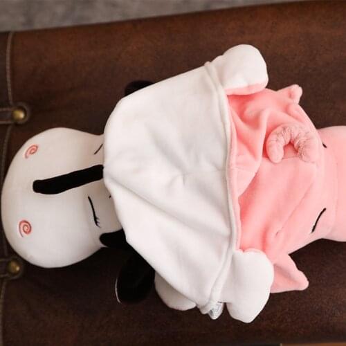 New design funny Dog/cow/pig Convertible Pillow Animal Stuffed Plush Transform Animal Pillow