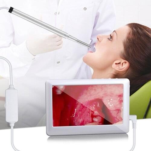 Smart Visual Ear Stick In-Ear Cleaning Rod 3.9mm HD Endoscope with 4.3inch screen Otoscope Borescope Ear Picker