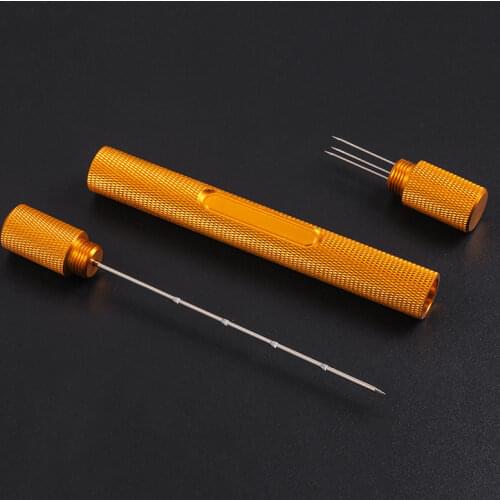 LUBINSKI 2 in 1 Cigar Tool - Draw Tool, Cigar Punch & Nubber Cigar Holder YJA-30010