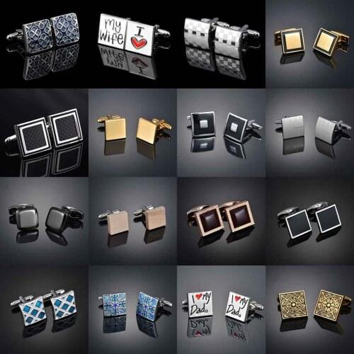 Light luxury shirt Cufflinks mens shirt cuffs nail French round button custom wedding dress bridegroom suit sleeve